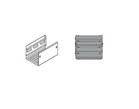 Support pour 4 cassettes standard & din