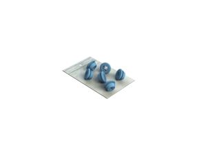 Tubes silicones 3,5 à 5mm - bleu (6)