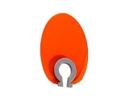 Ecran de protection orange pour lampe black o light