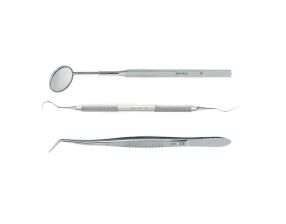 Kit sonde + miroir + explorateur + manche