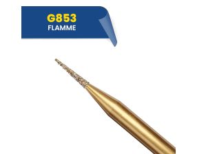 Fraises diamantées flamme G853