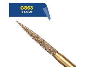 Fraises diamantées flamme G863