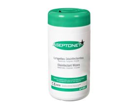 Lingettes désinfectantes - Aseptonet - boîte de 100