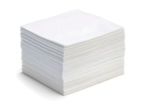 Serviette blanche 1pli 30x30 (5000)