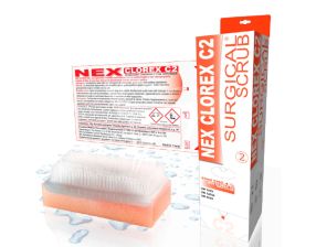 Éponge jetable chlorhexidine 4%  