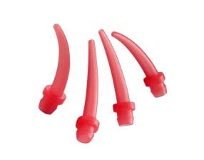 Embouts intra-oraux rouges pour 50ml LV/XLV - lot de 100