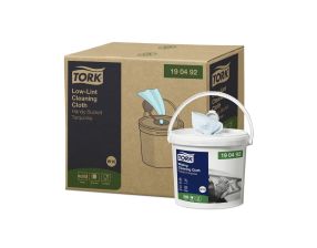 Seau Avec Bobine De Chiffons  