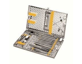 Container cassette chirurgie jaune  