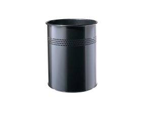 Corbeille A Papier Noire Metal Ajouré 15L