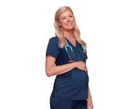 Cache-cœur de maternité