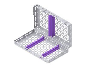 Casette Galaxy slide 18X10 - mauve 7 instruments