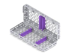 Casette Galaxy slide 18X7 - mauve 5 instruments