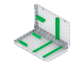 Casette Galaxy slide 28x18 - vert 12+5 instruments