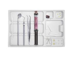 Lot de 400 plateaux jetables 28x18 cm blancs 