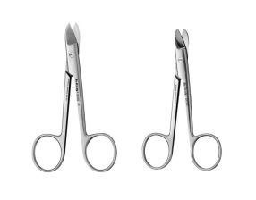 CISEAUX À COURONNES LISSES