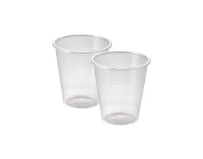 GOBELETS PLASTIQUE    BLANC 16CL PS CARTON X1500