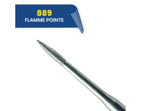 Fraise diamantée FG flamme pointe - stérile - 889 - 314 008F (bte de 25)