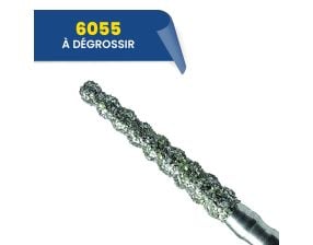 Fraise diamantée FG à dégrossir - stérile - 6055 - 314 018C (bte de 25)