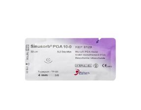 Suture Sinosurb 6/0  SP64DA 45 cm (12)