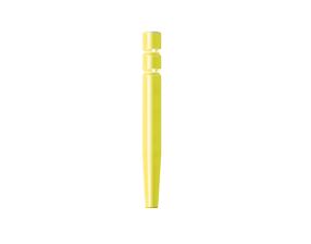 Tenons coniques inox (20) - jaune - L : 9mm
