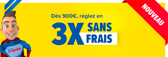 3x sans frais
