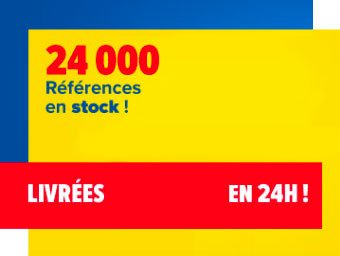 24 000 références en stock